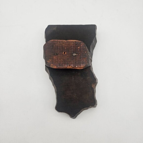 Antique Hand Carved Wood Textile Dragon Mythological Pattern Fabric Stamp Block - Picture 10 of 12